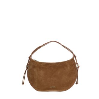 Coccinelle Bolso de hombro Thess de pana - Bags - Mujer - Marr&oacute;n - ONE SIZE