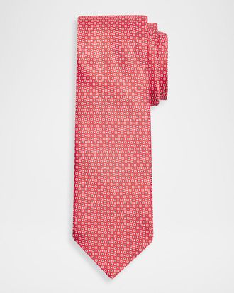 Stefano Ricci Men & apos;s Handmade Printed Silk Tie
