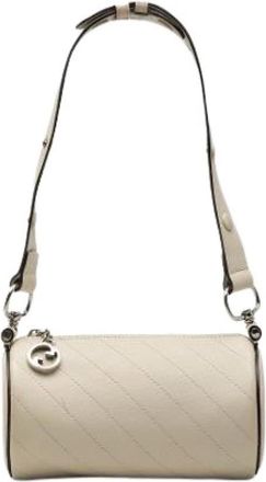 Gucci Pre-owned Blondie Schoudertas - Dames - Vintage Schoudertas - Wit - ONE Size - Leer - Vintage