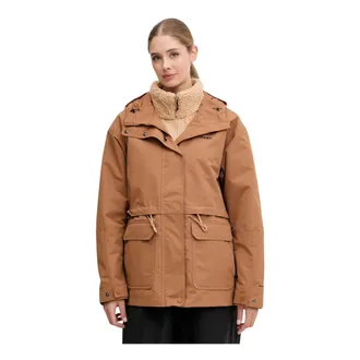 Columbia Fitness, Dames, Bruin, S, Polyester, Drop Ridge II Interchange Jacket