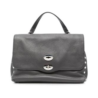 Zanellato Dames, Tassen, Grijs, Maat: ONE Size Leer