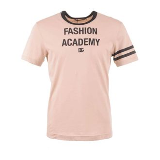 Dolce & Gabbana Short Sleeve T-shirt - male - Dolce & Gabbana - T-Shirts - Brown - M - Tops