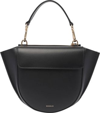 Wandler Black Hortensia Mini Hand Bag