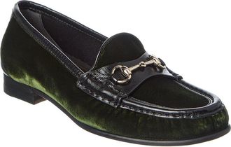 Gucci Horsebit 1953 Velvet & Leather Loafer