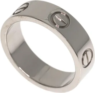 Cartier White Gold (18K) Band Ring (Pre-Owned)