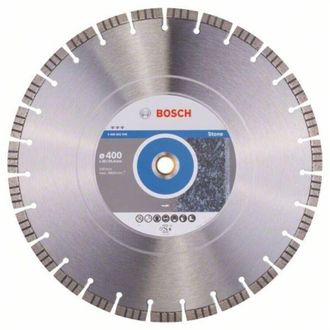 Bosch 2 608 602 649 - Disco De Corte De Diamante Best For Stone - 400 X 20,00+25,40 X 3,2 X 12 Mm (pack De 1)