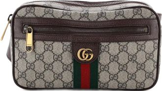 Gucci Ophidia GG Coated Canvas Medium belt bag - Bruin