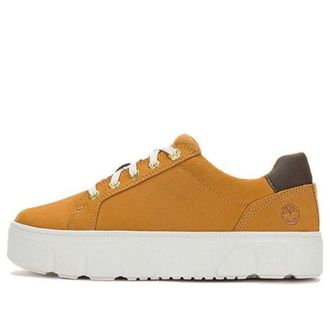 Timberland (WMNS) Timberland Laurel Court Low Lace Up Sneaker Wheat Canvas A64GZW