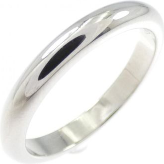 Bulgari Silver Platinum 950 Band Ring (Pre-Owned)