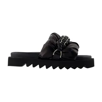 Toga Archives Aj1463 Sandals - female - Toga Pulla - Sliders - Black - 8 UK - Shoes