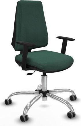 Piqueras y Crespo Piqueras Y Crespo - Elche Cp Bali Verde Botella Brazos 1d Base Cromada Ruedas Engomadas 65mm