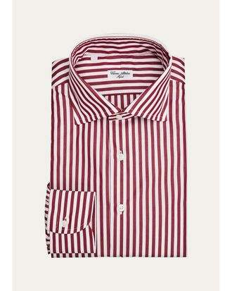 Cesare Attolini Striped Cotton Shirt