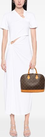 Louis Vuitton Pre-owned Womens Monogram Alma Pm - Brown Textile - One Size