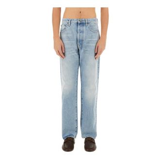 Valentino Pantalone Denim - male - Valentino - Straight Fit Jeans - Blue - W34 - Jeans