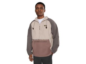 L.L.Bean Mountain Classic Anorak Mens Clothing Shore Sand/Weathered Oak : 2XL, Nylon