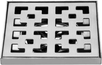 OEM (15x15cm) Desag&uuml;e Para Ducha A Ras De Suelo, Desag&uuml;e De Suelo, Desag&uuml;e De Suelo Exterior Grande, Acero Inoxidable 304, Tama&ntilde;o Exterior Grande