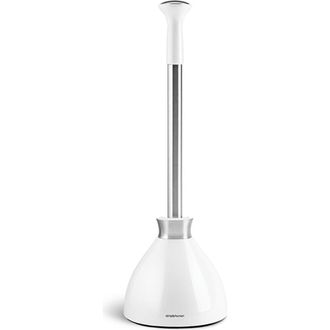Simplehuman toilet plunger + white plastic at Nordstrom