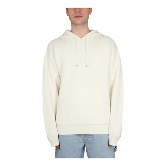 Dr&ocirc;le de Monsieur Hoodies, male, Beige, Size: M La Maille Capuche