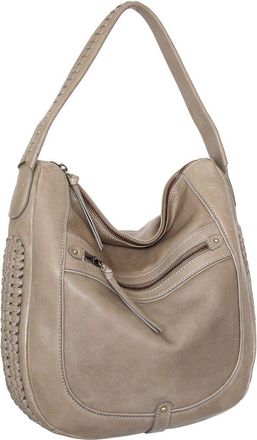 Nino Bossi Elina Hand-Dyed Vintage Leather Hobo Bag