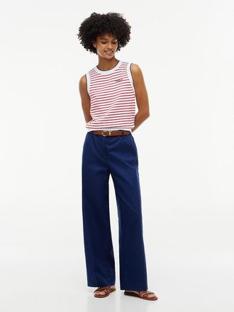 Tommy Hilfiger Womens Lightweight Chino Pant - Preppy Navy - XL