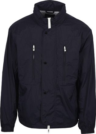A|X Armani Exchange Mens WOVEN JACKET DEEP NAVY Cotton - Size X-Large