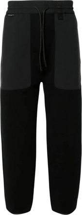 Moncler Tricot Katoenen Track Pants - Heren - Sweatpants - Zwart - M - Katoen - Broeken