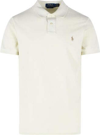 Polo Ralph Lauren de algod&oacute;n color crema