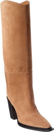Jimmy Choo London Cece 80 Suede Knee-High Boot