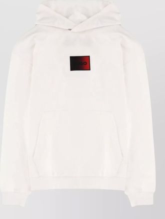 HUGO BOSS logo patch sweatshirt