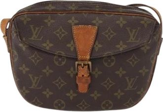 Louis Vuitton Pre-owned Canvas Crossbody Tas - Dames - Vintage Schoudertas - Bruin - ONE Size - Vintage