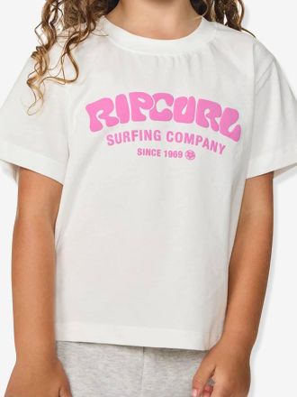 Rip Curl M&auml;dchen T-Shirt SURFING RIP CURL wollwei&szlig;