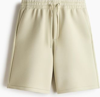 H&M Scubashorts in Relaxed Fit - Helles Mattgr&uuml;n