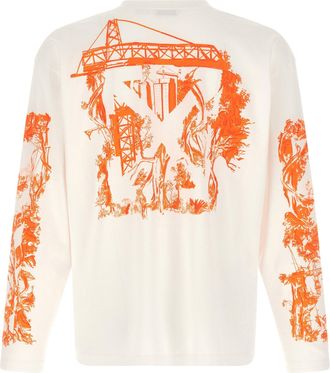 Off-white City Nature Skate T-shirt