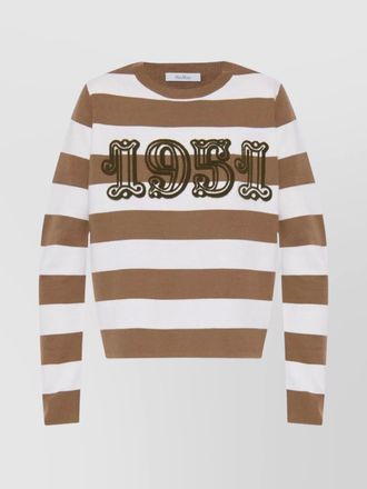 Max Mara striped wool sweater