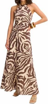 Allison New York Riley Maxi Dress In Animal