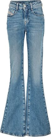 Diesel Womens Bootcut Jeans in Blue Denim - Size 32W/32L
