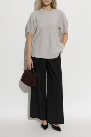 Lisa Yang Cashmere Top Mella, Womens, Grey