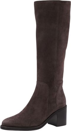 Aquatalia Womens Jasmina Boots, Suede upper, fabric lining, round toe, rubber outsole., Espresso Suede, 5 UK