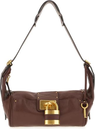 Chlo&eacute; Paddington Small Shoulder Bag - Dames - Schoudertassen - Bruin - ONE Size - Leer - Tassen