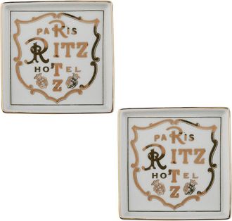 Rosanna Set Of 2 The Grand Tour Paris Trays: Ritz Hotel