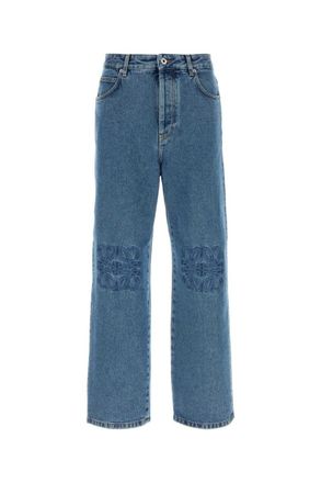 Loewe Blue Mid Rise Jeans