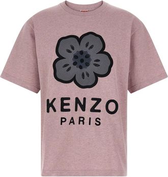 Kenzo Heren, Tops, Roze, Maat: XL Katoen
