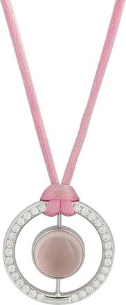 Bucherer 18K Rose Quartz Necklace (Authentic Pre-Loved)