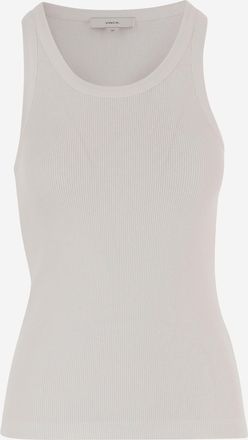 Vince Camiseta sin mangas Vince de mezcla de algod&oacute;n el&aacute;stico