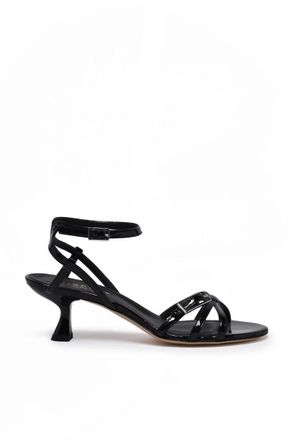 Isabelle Paris Black Patent Leather Sandal
