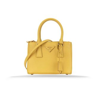 Prada Shoulder Bag - female - Prada - Handbags - Yellow - ONE SIZE - Bags