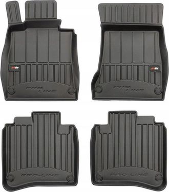 OEM Alfombrillas Y Limpiaparabrisas De Goma Mercedes S W222 Largo 2013-2020 Canales 3d