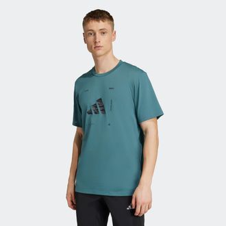 adidas T-Shirt ADIDAS PERFORMANCE M BOX LOGO G T, Herren, Gr. XXL, preloved violet, Obermaterial: 70% Polyester, 30% Baumwolle, Shirts T-Shirt, Trainingsshir