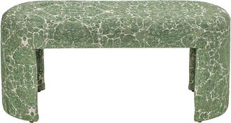 TOV Furniture Tov Furniture Greenspace Round Upholstered Bench