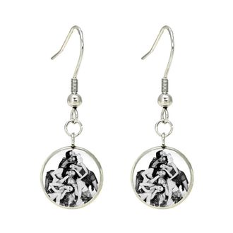 Generic Katseye Merch Earrings Gifts Beautiful Chaos Katseye Merchandise Earrings for Korean Group Fans A05